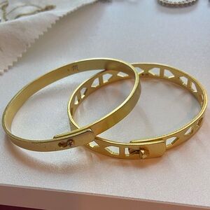 Gold Bangle Bracelets